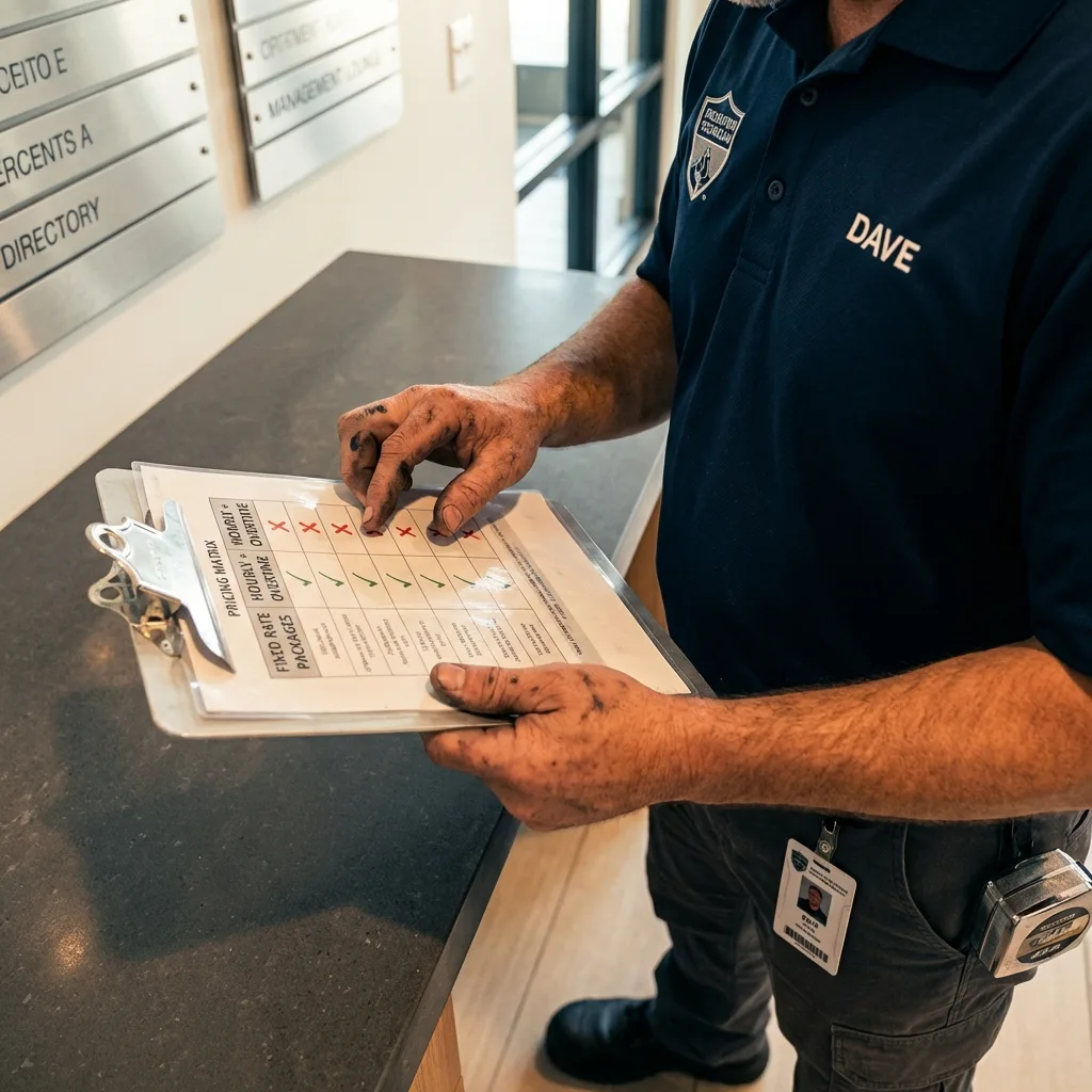 Cost comparison table showing flat rate structure versus hidden hourly overtime charges in Groton apartment moving.